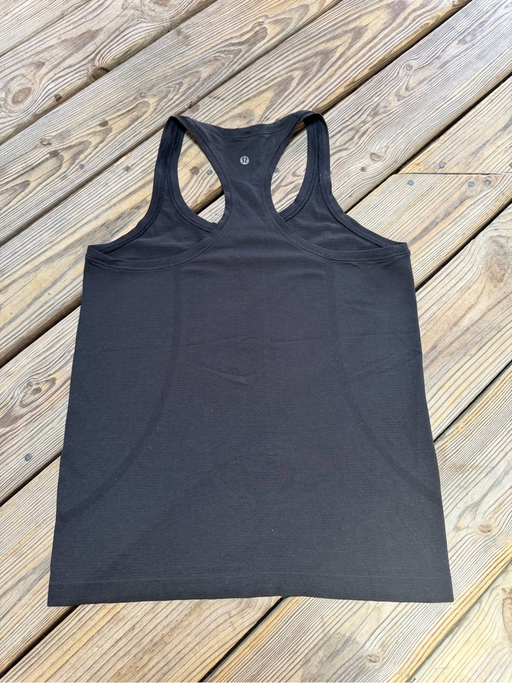 lululemon athletica Black Swiftly Tech Racerback Tank, Size 8 - Hip Length